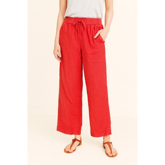 Abercrombie & Fitch Women's Wide-Leg Ankle Pants pink Size‎ M Casual - Picture 1 of 6